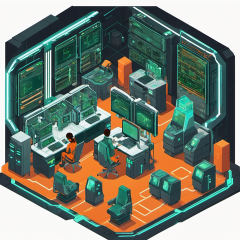Isometric terminal station